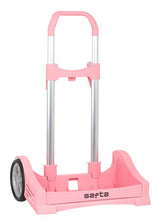 CARRO PORTAMOCHILAS PLEGABLE EVOLUTION ROSA PALO 205 | SAFTA, S,A,